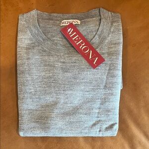 Merona Light Gray Knit Top